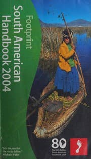 Tapa de South American handbook 2004