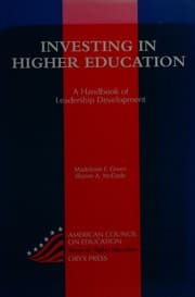 Tapa de Investing in higher education