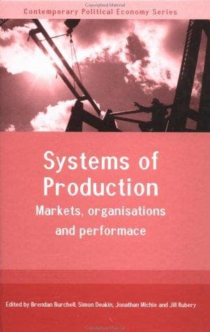 Tapa de Systems of production