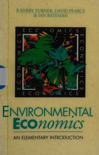 Tapa de Environmental economics