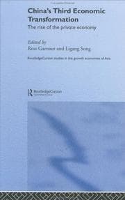 Tapa de China's third economic transformation