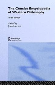 Tapa de The concise encyclopedia of western philosophy