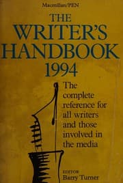 Tapa de The Writer's handbook 1994