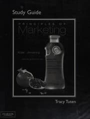 Tapa de Study Guide Principles of Marketing