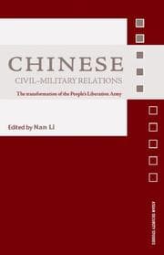 Tapa de Chinese Civil Military Relations