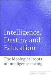 Tapa de Intelligence, destiny, and education
