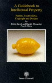 Tapa de A guidebook to intellectual property