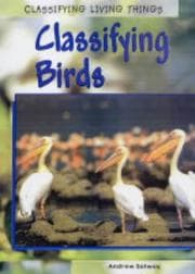 Tapa de Classifying Birds (Classifying Living Things)