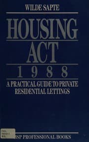 Tapa de Housing Act 1988