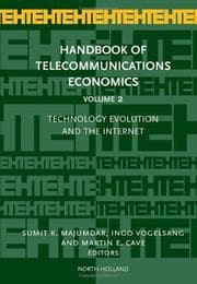 Tapa de Handbook of Telecommunications Economics, Volume 2