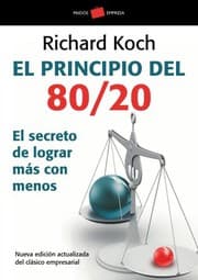 Tapa de El principio 80/20