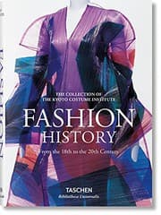 Tapa de Historia de la moda del siglo XVIII al siglo XX