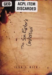 Tapa de The sin eater's confession