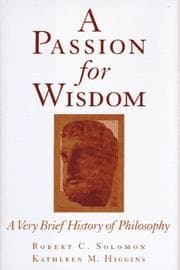 Tapa de A passion for wisdom