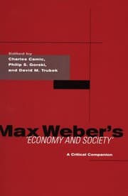 Tapa de Max Weber's Economy and Society