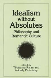 Tapa de Idealism without absolutes