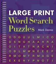 Tapa de Large Print Word Search Puzzles