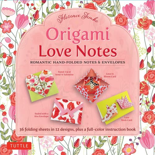 Tapa de Origami Love Notes Kit