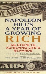 Tapa de Napoleon Hill's A Year of Growing Rich