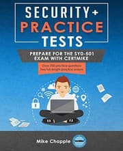 Tapa de Security+ Practice Tests