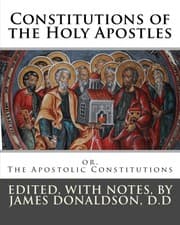 Tapa de Constitutions of the Holy Apostles