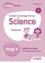 Tapa de Hodder Cambridge Primary Science Workbook 2