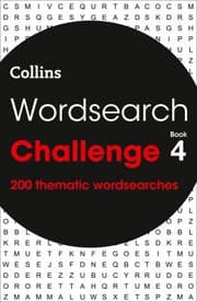 Tapa de Wordsearch Challenge Book 4