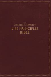 Tapa de Life Principles Bible