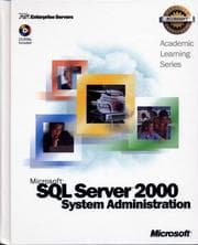 Tapa de 70-228 ALS Microsoft SQL Server 2000 System Administration Package