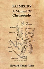 Tapa de Palmistry - A Manual Of Cheirosophy