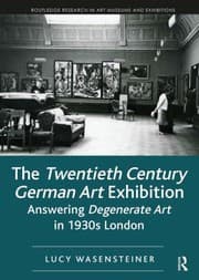 Tapa de Twentieth Century German Art Exhibition