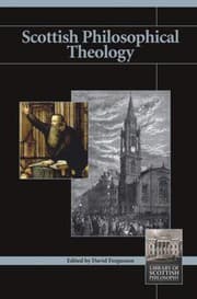 Tapa de Scottish philosophical theology, 1700-2000