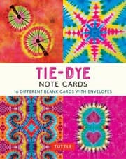 Tapa de Tie-Dye, 16 Note Cards