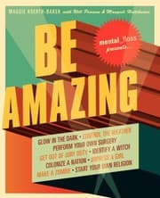 Tapa de Mental floss presents Be amazing