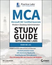 Tapa de MCA Modern Desktop Study Guide with Online Labs
