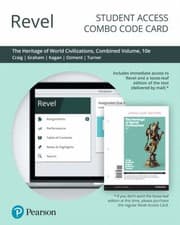 Tapa de Revel for the Heritage of World Civilizations, Combined Volume -- Combo Access Card