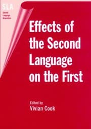Tapa de Effects of the Second Language on the First