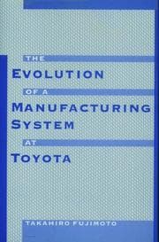 Tapa de The evolution of a manufacturing system at Toyota
