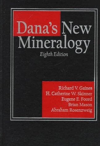 Tapa de Dana's New Mineralogy