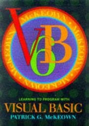 Tapa de Learning to program with Visual Basic