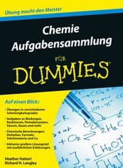 Tapa de Chemie Aufgabensammlung Für Dummies