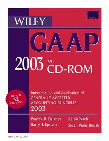 Tapa de Wiley GAAP 2003