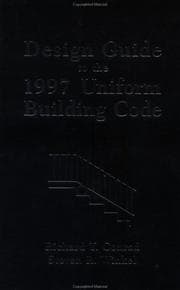 Tapa de Design Guide to the 1997 Uniform Building Code