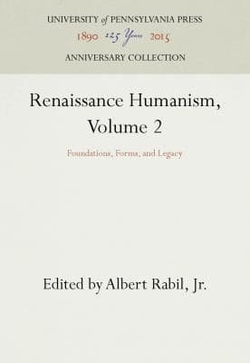 Tapa de Renaissance Humanism, Volume 2