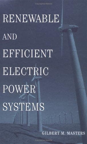 Tapa de Renewable and efficient electric power systems
