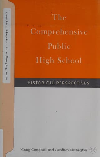 Tapa de The Comprehensive Public High School