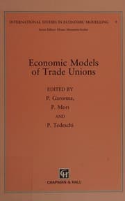 Tapa de Economic models of trade unions