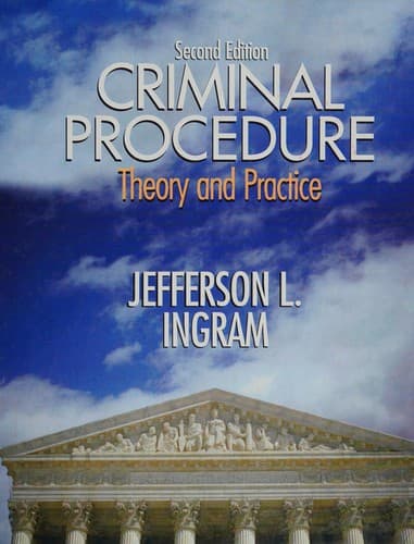 Tapa de Criminal Procedure