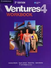 Tapa de Ventures Level 4 Workbook with Audio CD