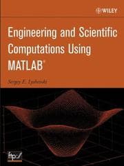 Tapa de Engineering and scientific computations using MATLAB